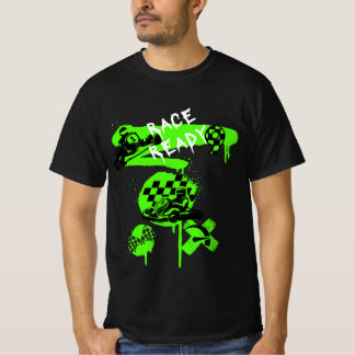 Camiseta T-shirt do Grafite "Race Ready" da Go Kart Racing