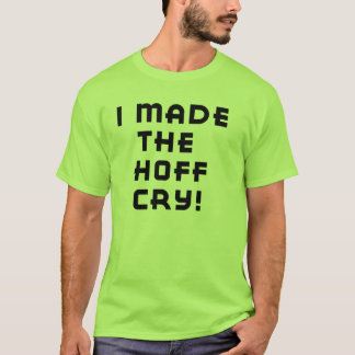 Camiseta T-shirt do grito de Hoff