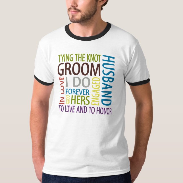 Camiseta T-shirt do Groom (Frente)
