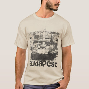 Camiseta T-shirt do Grunge de Budapest