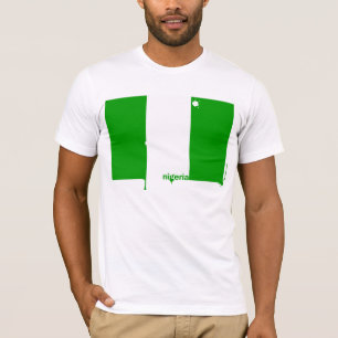 Camiseta T-shirt do Grunge de Nigéria