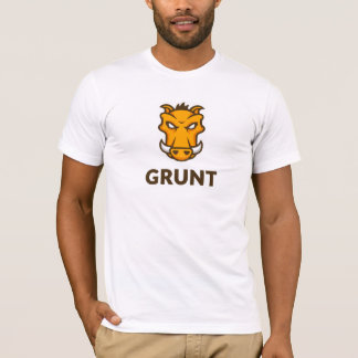 Camiseta T-shirt do grunhido JS (branco)