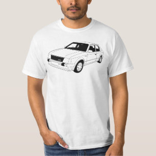 Camiseta T-shirt do GTE MK1 de Vauxhall Astra