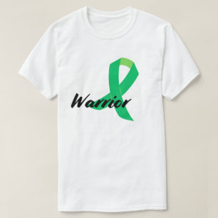 Camiseta T-shirt do guerreiro do câncer de figado, presente