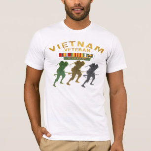 Camiseta T-shirt do guerreiro do veterano de Vietnam