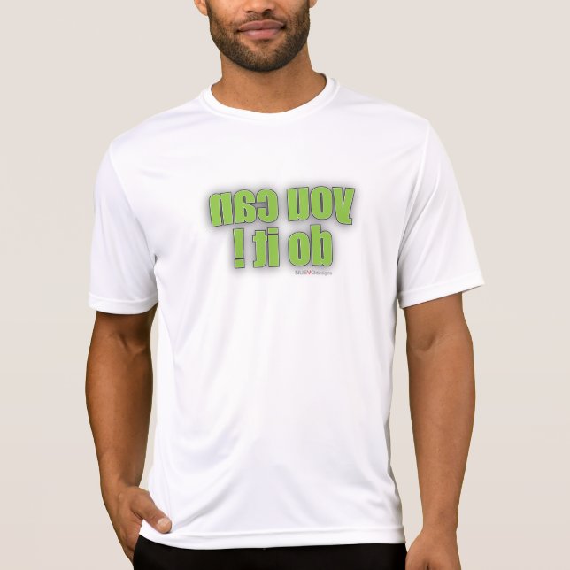 Camiseta T-shirt do Gym - você pode fazê-lo imagem (Frente)