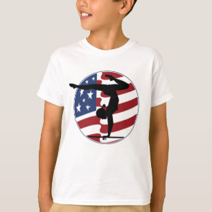 Camiseta T-shirt do Gymnast dos EUA