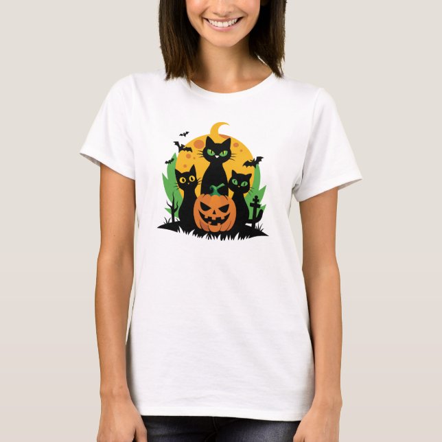 Camiseta T-shirt do Halloween (Frente)