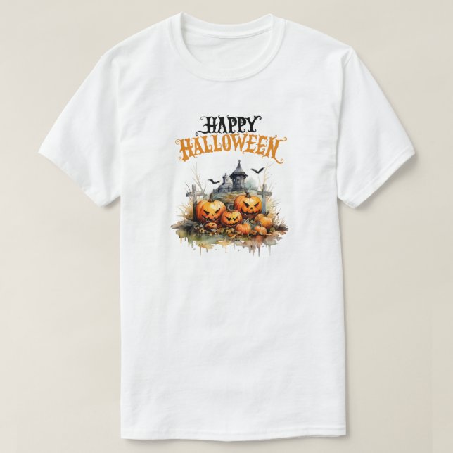 Camiseta T-Shirt do Halloween (Frente do Design)