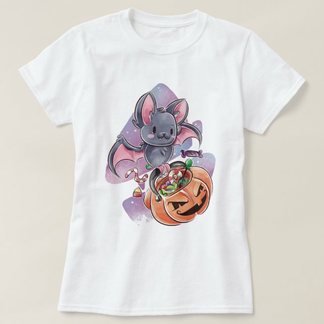 Camiseta T-Shirt do Halloween (Frente do Design)