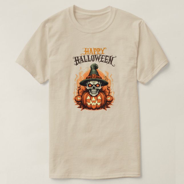 Camiseta T-Shirt do Halloween (Frente do Design)