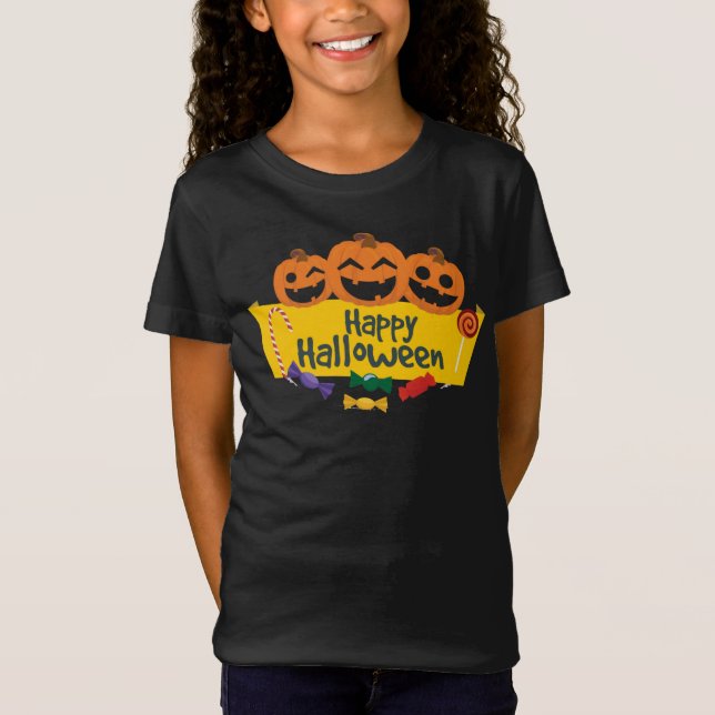 Camiseta T-Shirt do Halloween (Frente)