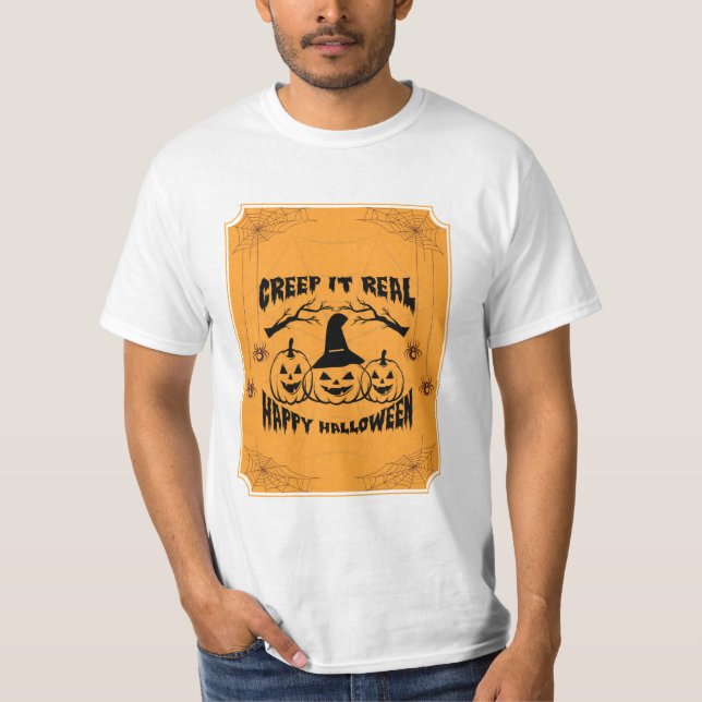 Camiseta t-shirt do Halloween (Frente)