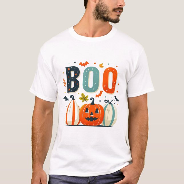 Camiseta T-shirt do Halloween (Frente)