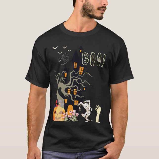 Camiseta t-shirt do Halloween (Frente)