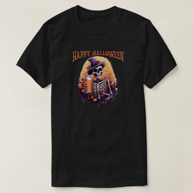 Camiseta T-Shirt do Halloween (Frente do Design)
