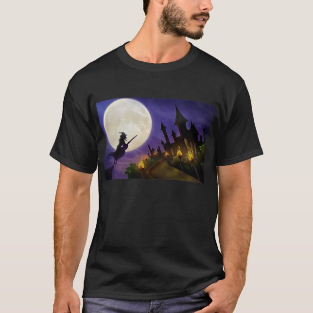 Camiseta T-Shirt do Halloween (Frente)