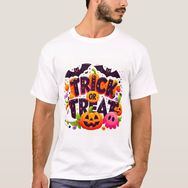 Camiseta T-shirt do Halloween (Frente)