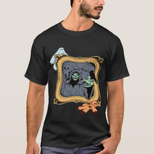 Camiseta T-Shirt do Halloween (Frente)