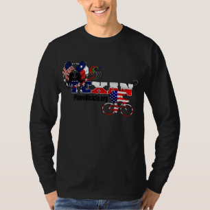 Camiseta T-shirt do heavyweight do estilo de Texas do