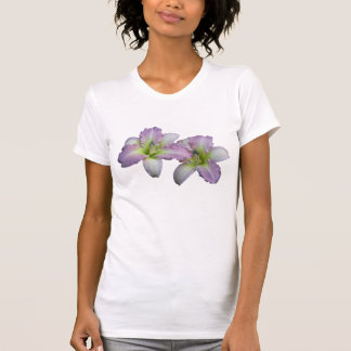 Camiseta T-shirt do hemerocallis das mulheres