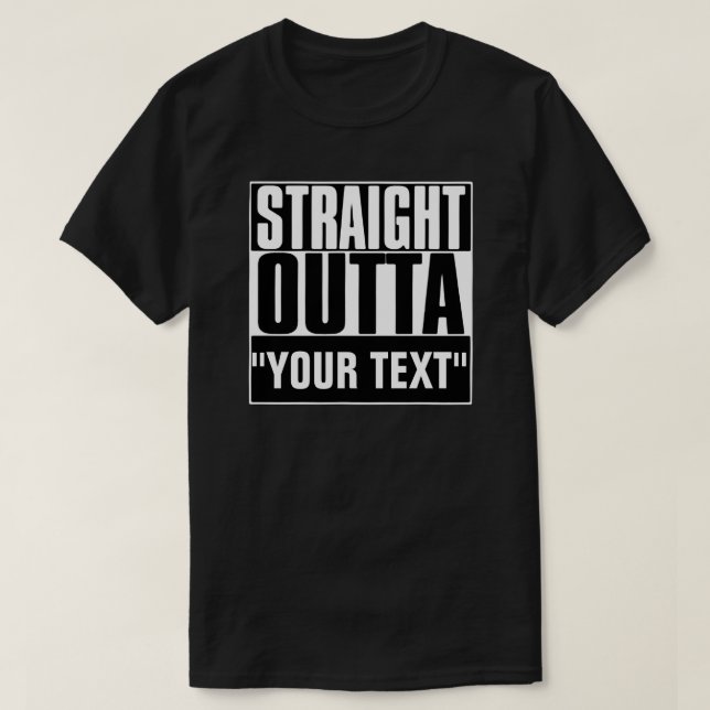 Camiseta T-SHIRT DO hetero "SEU TEXTO" (Frente do Design)