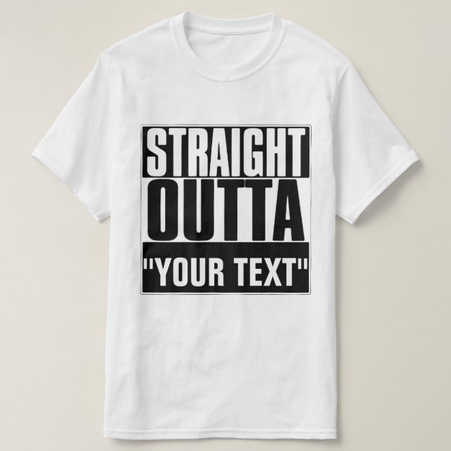 Camiseta T-SHIRT DO hetero "SEU TEXTO" (Frente do Design)