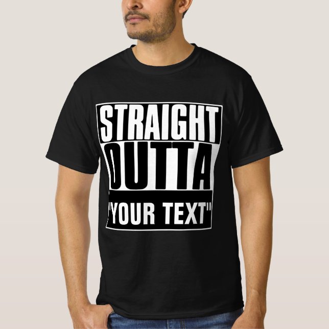 Camiseta T-SHIRT DO hetero "SEU TEXTO" (Frente)