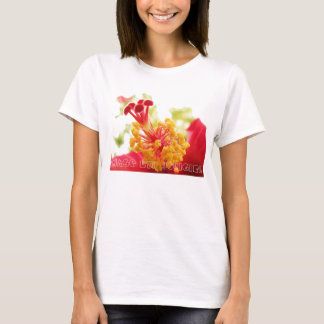 Camiseta T-shirt do hibiscus