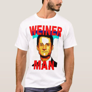 Camiseta T-shirt do homem de Anthony Weiner