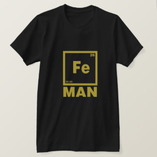 Camiseta T-shirt do Homem de Ferro | Fe Man T shirt