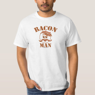 Camiseta T-shirt do homem do bacon