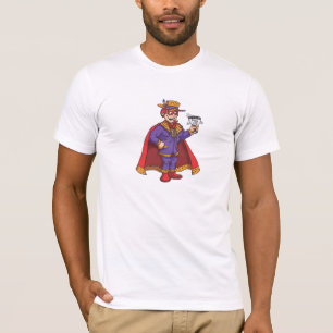 Camiseta T-shirt do homem do copo do proxeneta
