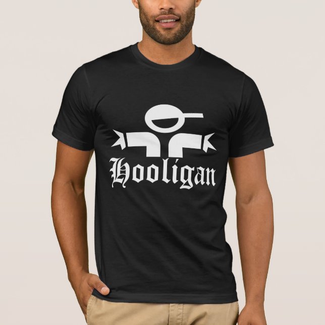 Camiseta T-shirt do hooligan (Frente)