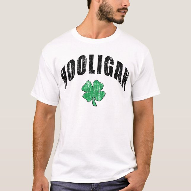 Camiseta T-shirt do hooligan (Frente)