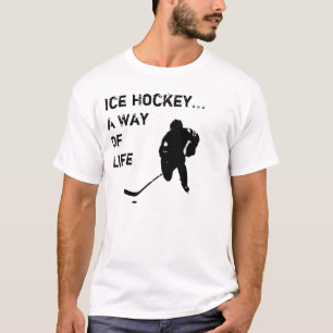 Camiseta T-shirt do hóquei em gelo