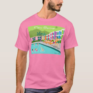 Camiseta T-Shirt do Hotel Retro Palm Primaveras