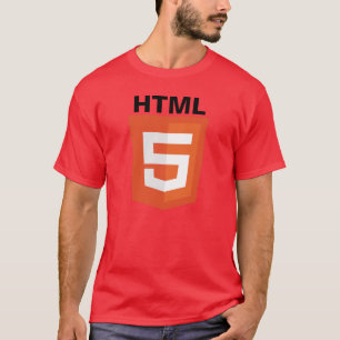 Camiseta T-shirt do HTML 5