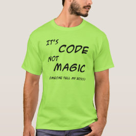 Camiseta T-shirt do humor da codificação