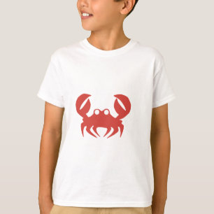 Camiseta T-shirt do impressão do caranguejo