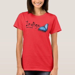 Camiseta T-shirt do índigo de Flowy