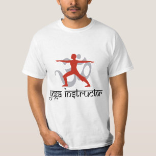 Camiseta T-shirt do instrutor da ioga