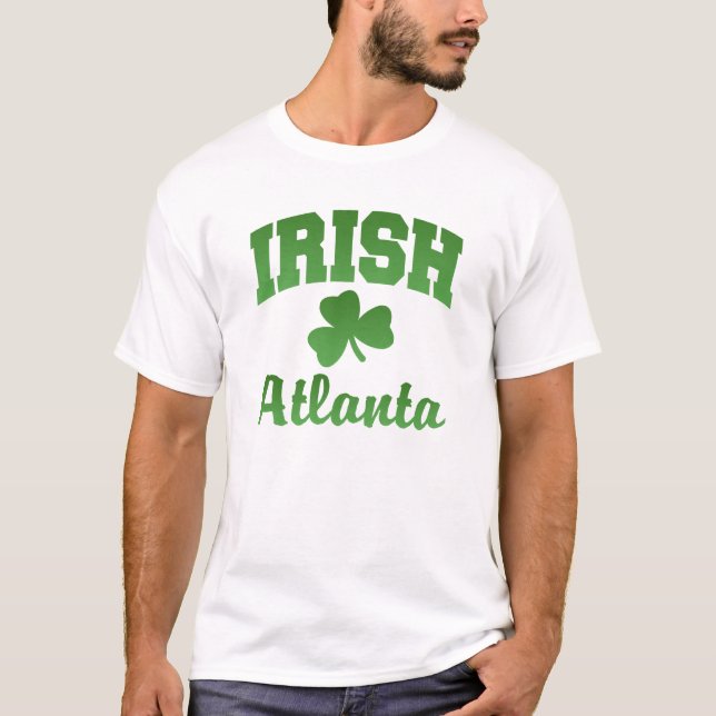 Camiseta T-shirt do irlandês de Atlanta (Frente)