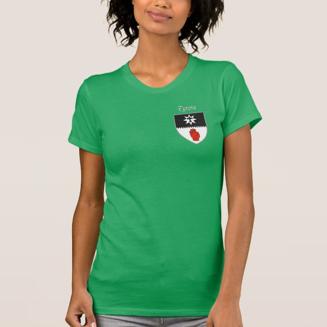 Camiseta T-shirt do irlandês de Tyrone (Frente)