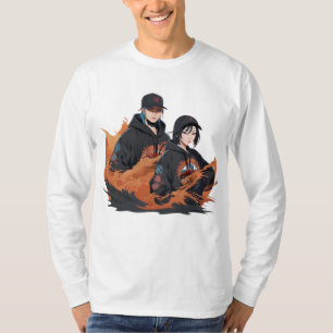 Camiseta t-shirt do irmão e irmã Ninja 2023