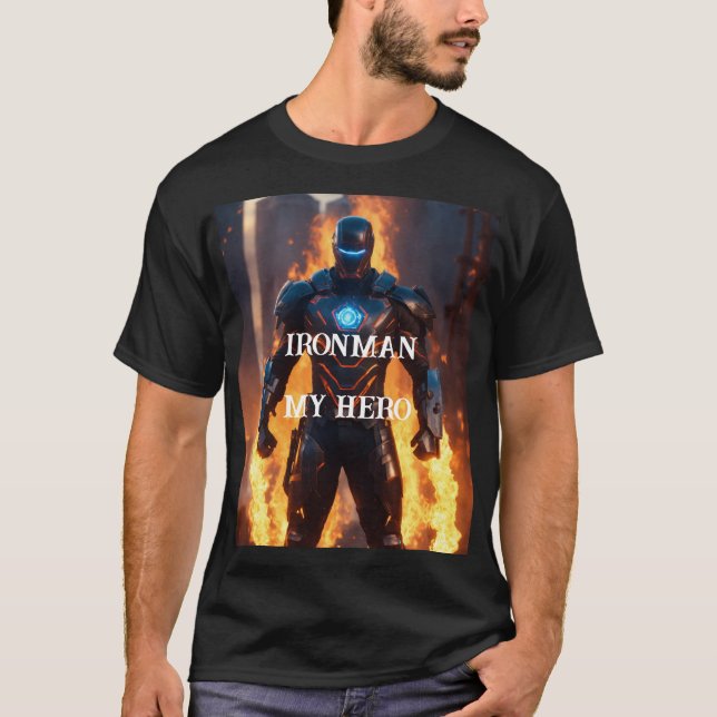 Camiseta t-shirt do ironman (Frente)