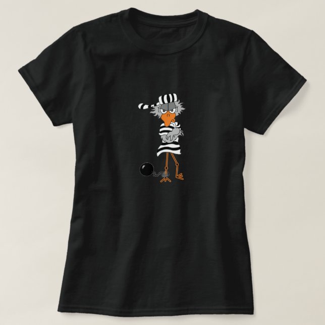 Camiseta T-shirt do Jailbird (Frente do Design)