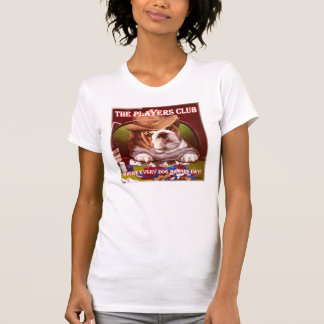 Camiseta T-shirt do jogador do filhote de cachorro das