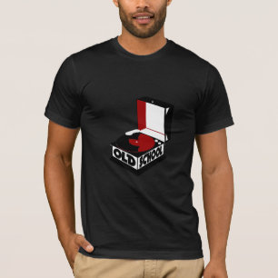 Camiseta T-shirt do jogador gravado da velha escola