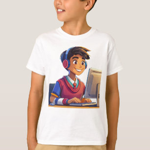 Camiseta T-Shirt do Jogador Unisex Kid